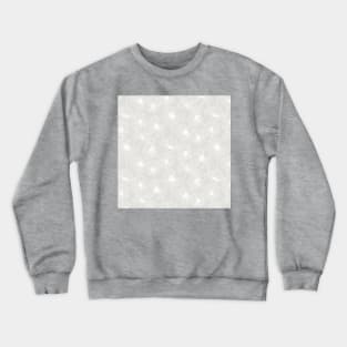 Gray Poppies Crewneck Sweatshirt